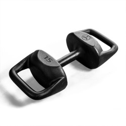 TORPEDO, 3 en 1, Mancuerna, Barra y Kettlebell,15 Kg