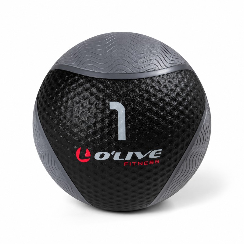 Balón Medicinal O’Live Fitness 1kg BLK EDT