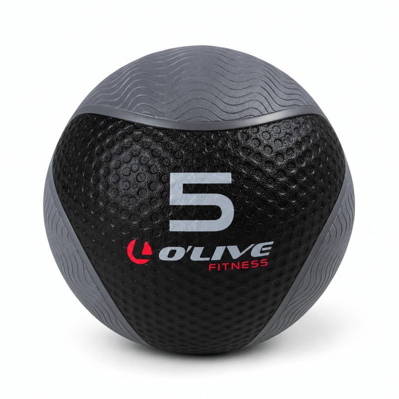 Balón Medicinal O’Live Fitness 5kg BLK EDT