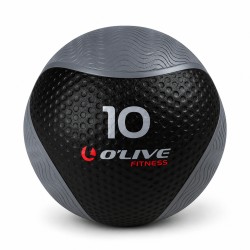 Balón Medicinal O’Live Fitness 10kg BLK EDT