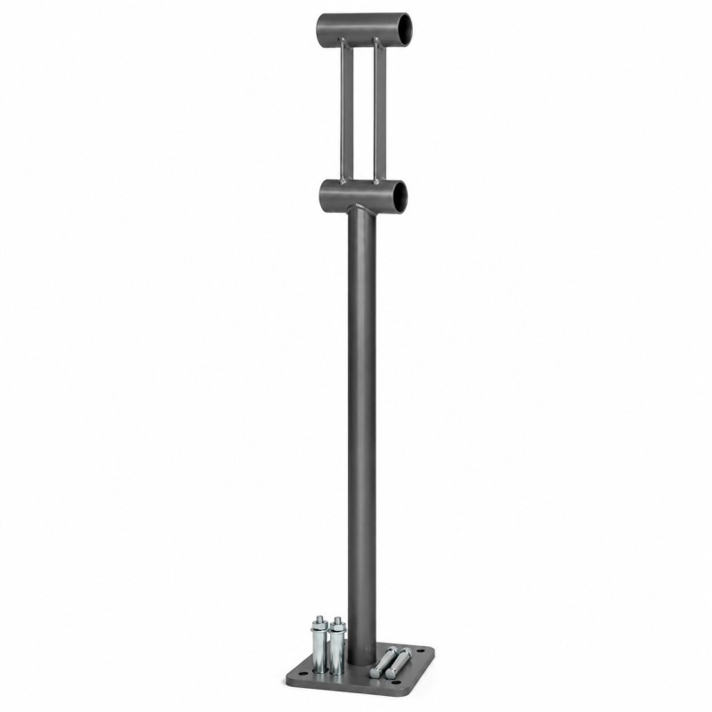 Soporte Fijo Suelo para Barra Ballet, Doble